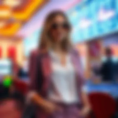 Stylish casual outfit for a relaxed casino visit