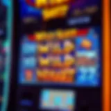 Vibrant slot machine interface showcasing Wild Wild Nugget theme